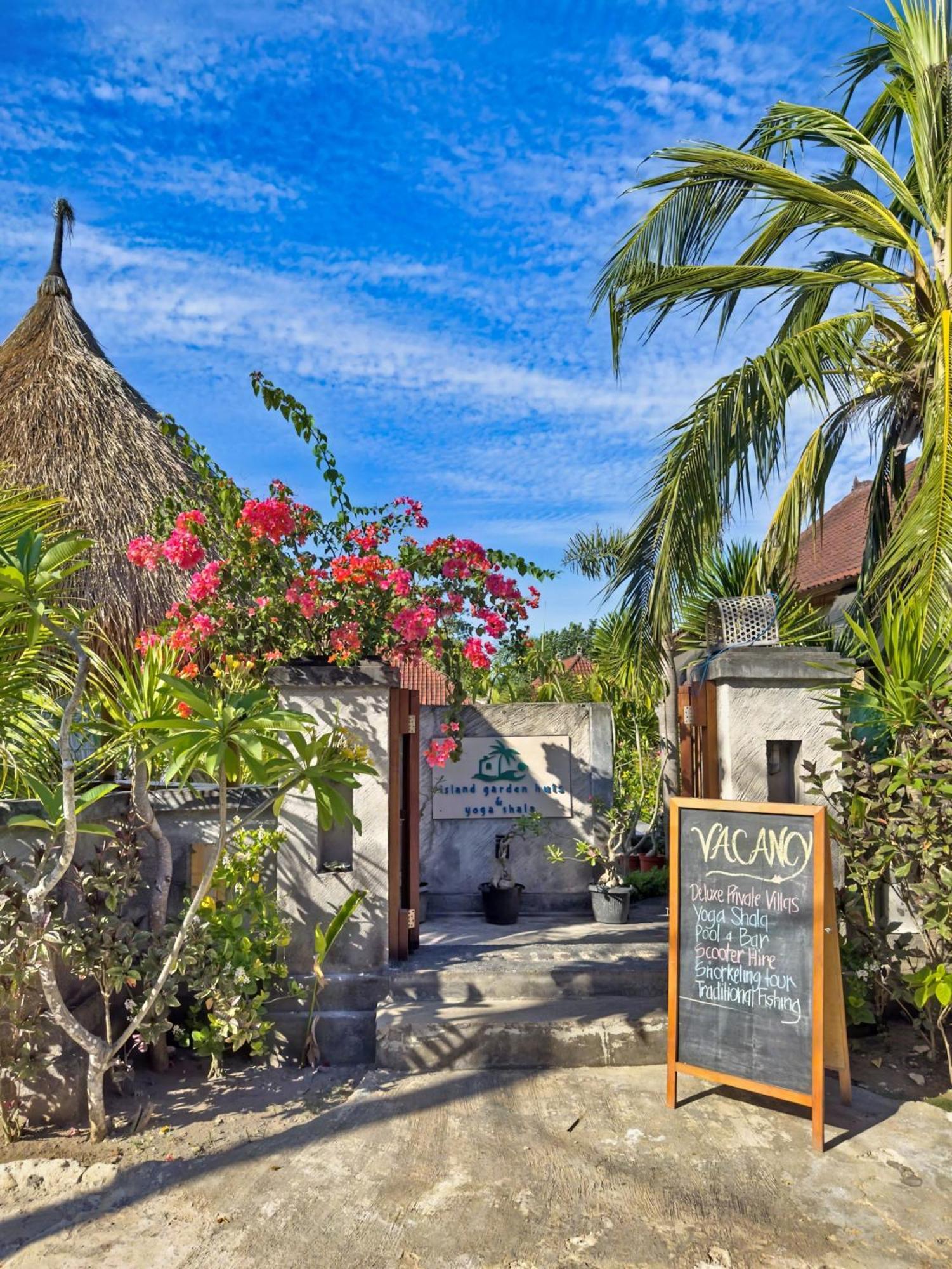 לינה וארוחת בוקר Island Garden Huts Lembongan מראה חיצוני תמונה